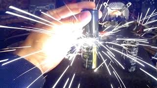 Прикол! Возможности конденсаторов на 10000uF 50v (4 штуки)