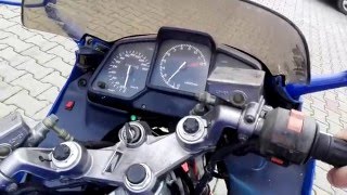 Honda VFR 750 RC 24 after carb synchro