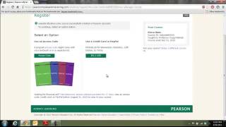Pearson MyLab Temporary Access Code