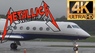 Metallica Arrival At the Québec City Airport YQB) 4K