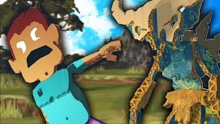 НУБ СТИВ ПОПАЛ КАРТОННЫЙ НАПАЛИ ГОБЛИНЫ  MINECRAFT МУЛЬТИК ВИДЕО ДЛЯ ДЕТЕЙ CARDLIFE САМОДЕЛЬНЫЙ