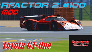 rFactor 2 #100# Mod # Toyota GT-One 1999 by Apex modding