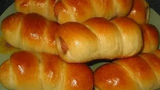 Сосиски в дрожжевом тесте./Sausages in yeast dough.