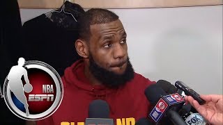 LeBron says Cavs are in a funk after blowout loss to Raptors | ESPN