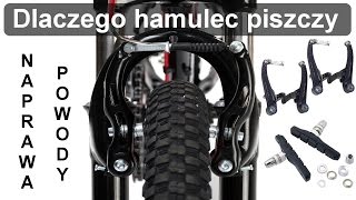 Dlaczego hamulec roweru piszczy - Naprawa