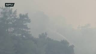 LIVE from Marmaris as fires spread across Turkish coast