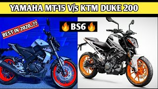 2020 Yamaha MT-15 BS6 VS 2020 KTM Duke 200 BS6 ?? || Don't BUY without watching this !! ||