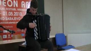 Nevzad Demirovic Neco ACCORDION Wieniawski Scherzo Tarantella