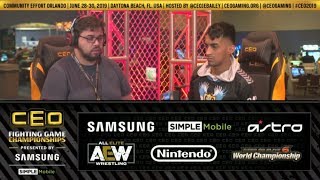 CEO 2019 UMVC3 Top 8 - FRANKIEG vs ANGELIC