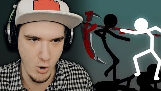 БОЙ СТИКМЕНОВ С ОРУЖИЕМ ИЗ ИГР (Weapon Master) | РЕАКЦИЯ