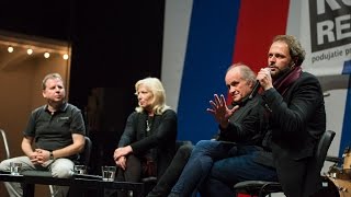 Zamatová kontrarevolúcia 17.11.2016 - diskusia s Michalom Havranom v Starej tržnici