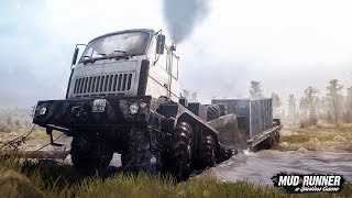 Лечебное обмазывание грузовиков грязью! | Spintires: MudRunner |