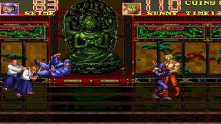 Double Dragon 3: The Rosetta Stone (Arcade) 2P Cooperative Playthrough