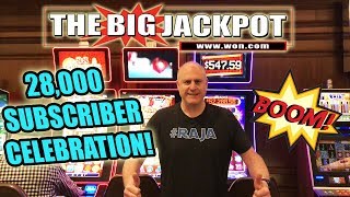 ? Massive High Limit Slot Celebration 28000 Subscribers?? | The Big Jackpot
