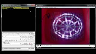 WS2812B Matrix 48x32 pix and Led Master mini 5.2 controller