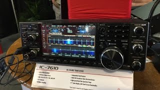 Icom IC-7610 - Preview from the Dayton Hamvention 2017