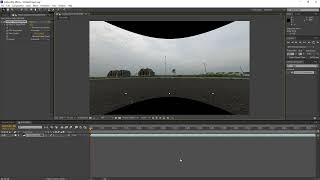 Cara mengatasi efek cembung lensa pada video dan menggunakan format anamorphic di After Effects