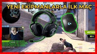 BERK RIP TEPE YENİ EKİPMANLARIYLA CSGO OYNARSA! LOGITECH