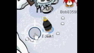club penguin cheat (trowing snow balls really fast)