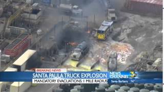 Santa Paula Truck Explosion