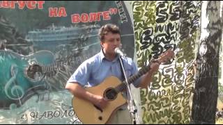 Илья Катышев на фестивале в г Наволоки