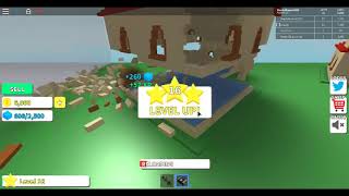 Roblox Destruction Simulator Gameplay