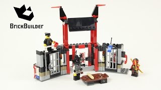 Lego Ninjago 70591 Kryptarium Prison Breakout - Lego Speed build