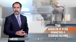 MIGRACIÓN DE AYUDA HUMANITARIA A SEGURIDAD NACIONAL