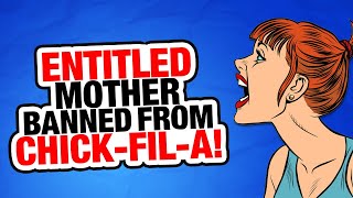 r/EntitledParents | Chick-fil-A BANNED Her!