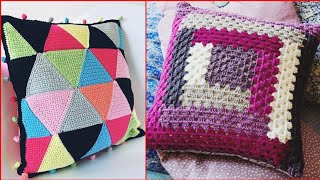 Awesome Crochet Cushion Covers Design And Idea's 2020