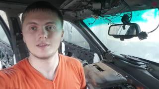 BMW E34 Part-5 Снятие потолка и сборка салона