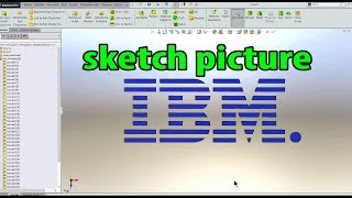 SolidWorks | Resmi Çiz ile Otomatik Çizim (Autotrace/ Sketch Picture)