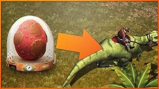 Jurassic Survival - КРАФТ ИНКУБАТОР ДЛЯ ПОЕЗДОК НА ДИНО!! НОВЫЙ ТРАНСПОРТ В ИГРЕ!