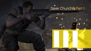 Sniper Elite 3 DLC Save Churchill Part 2 В Пасти у Зверя Прохождение на русском Часть 1