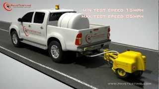 PAVECFT Trailer Mounted Friction Machine from PaveTesting Ltd.