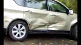 Истерия, Ревнивая жена разбила авто не верного мужа, Vaimo hajosi auto ei ole uskollinen a