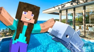 NEW HOUSE + EXPLORING THE WORLD!! (Minecraft)