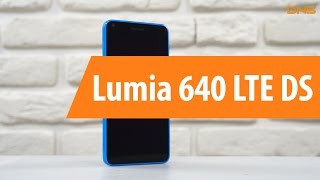 Распаковка Microsoft Lumia 640 LTE DS / Unboxing Microsoft Lumia 640 LTE DS