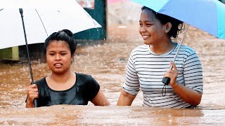 Detik Detik Banjir Tahun Baru 2020 BSD Tangsel | Jl. Jaro Yunus & Serpong Park