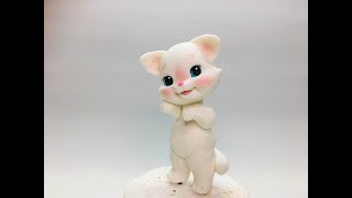обзор фигурки  Милый котёнок