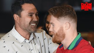 Oscar De La Hoya Wishes Canelo Well Ahead of Billy Joe Saunders Fight