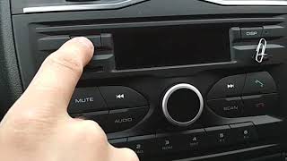 Ещё один глюк штатной магнитолы Lada Granta FL