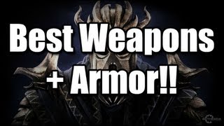 Skyrim - Dragonborn: The most powerful weapons and armor!