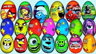 Киндер сюрприз на русском языке - распаковка игрушки Тачки Kinder Surprise toys play-doh