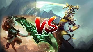 Suseri Master Yi vs Toxic Riven Smurf