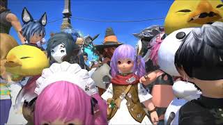 Siren Lalafell March - raw/unedited footage