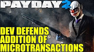 PayDay 2 Developer Defends Addition Of Microtransactions