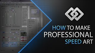 SONY VEGAS - How to Make: A Professional Looking Speed Art
