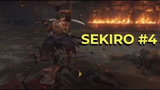 Sekiro Playthrough - Part 4 (Drunkard Round 1, Shinobi Hunter)