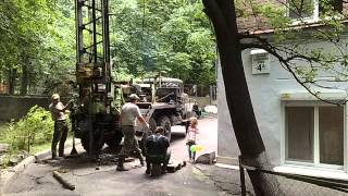 Бурение 27.06.2012 в 12-45 Кловский спуск 4-А, Кловський узвіз